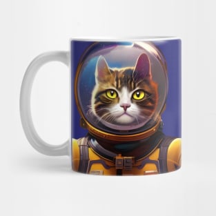 Catstronaut In Space Mug